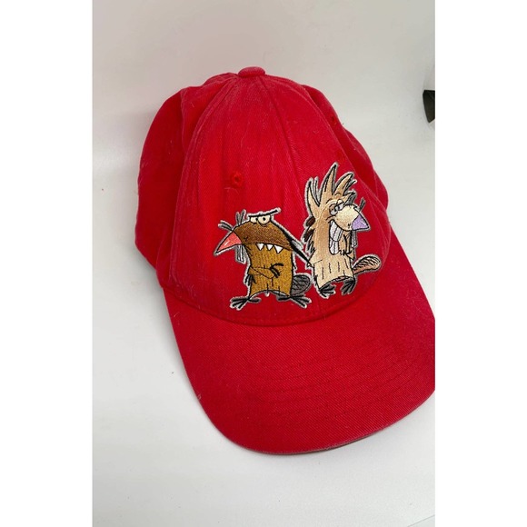 Nickelodeon red angry beavers hat - Picture 2 of 6